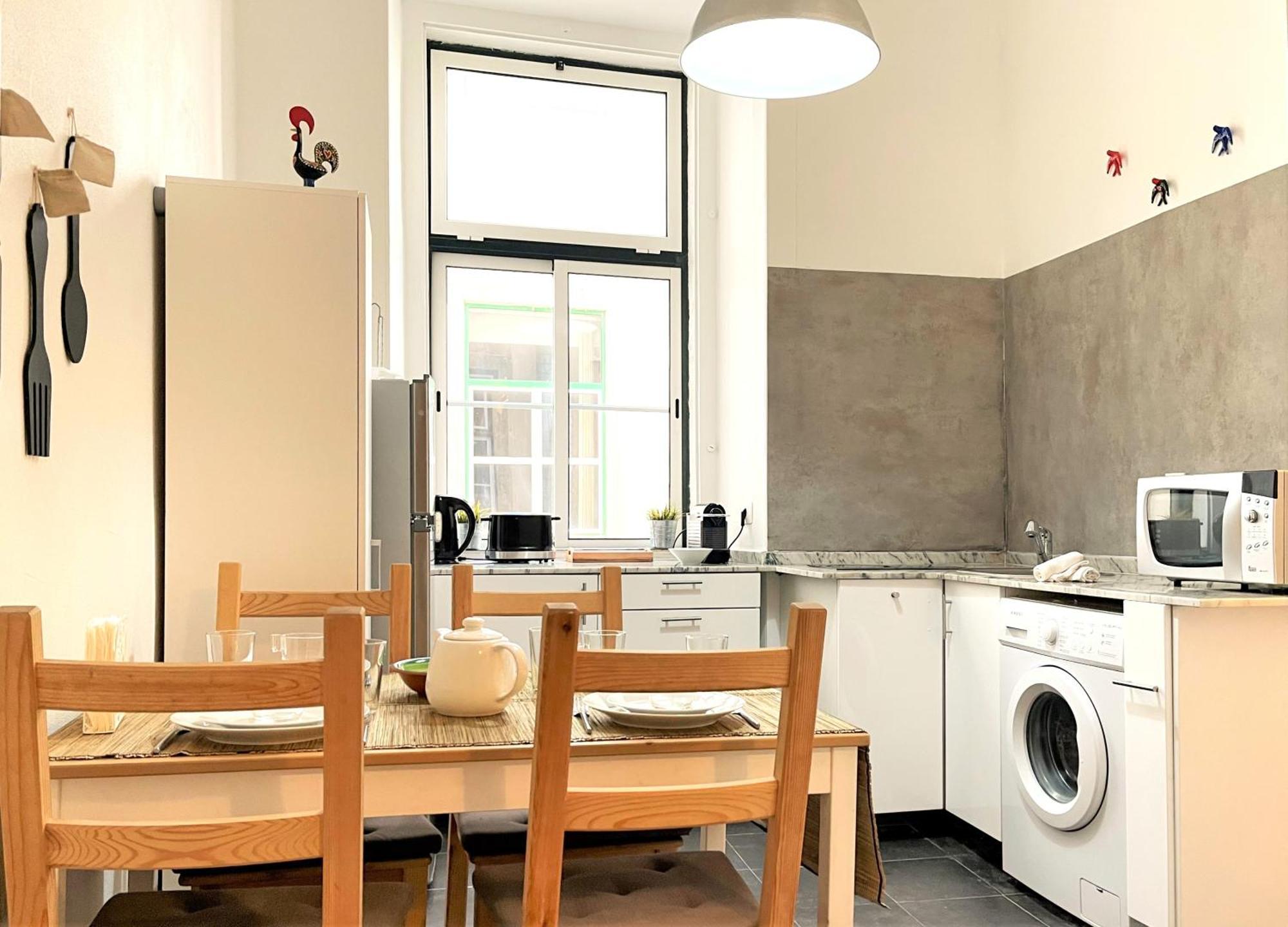 Sj2D Central Baixa New Air Conditioning Spacious And Friendly Lisbona Esterno foto