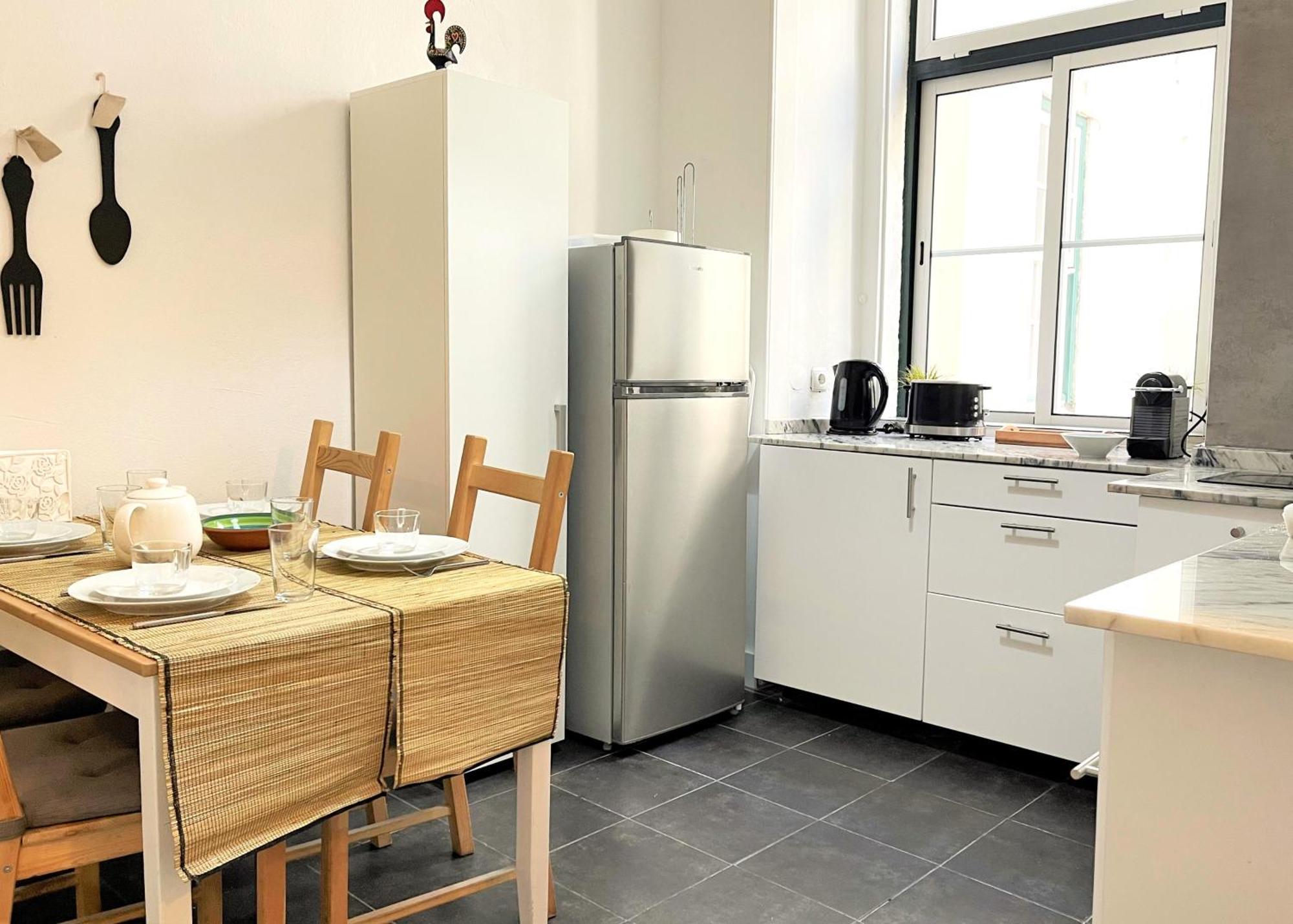 Sj2D Central Baixa New Air Conditioning Spacious And Friendly Lisbona Esterno foto